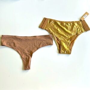 SKIMS 3X Underwear Thong bundle NWT/NWOT